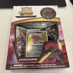 Pokemon 2017 Shining Legends Zoroark Pin Collection Box Sealed - Image 1