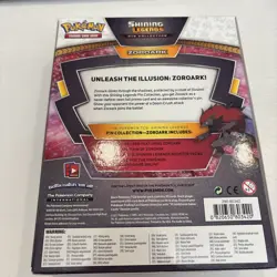 Pokemon 2017 Shining Legends Zoroark Pin Collection Box Sealed - Image 3