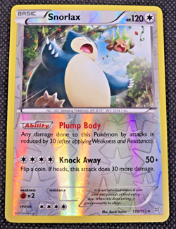 Snorlax 118/162 Uncommon XY - BREAKthrough NM - LP Pokemon TCG -- L38 - Image 1