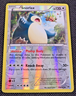 Snorlax 118/162 Uncommon XY - BREAKthrough NM - LP Pokemon TCG -- L38 - Image 2