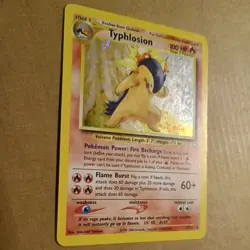 Typhlosion (2000) - Pokemon Neo Genesis Rare Holo 17/111 Swirl - Image 2