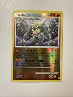 Pokemon TCG 2007 Machamp 31/130 Diamond and Pearl Reverse Holo - Image 1