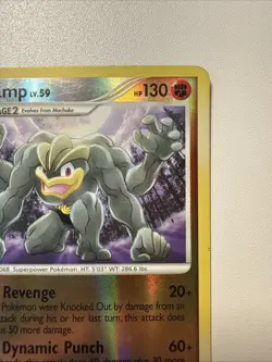 Pokemon TCG 2007 Machamp 31/130 Diamond and Pearl Reverse Holo - Image 5