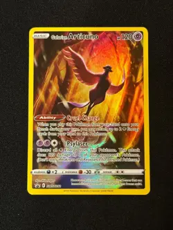 Pokemon TCG Galarian Articuno SWSH282 Promo SWSH Black Star NM - Image 1