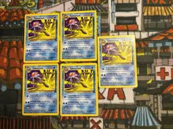 Pokemon TCG Tentacruel Fossil 44/62 Regular (x5) - 💎🔥 Set Of 5 - Image 1