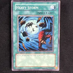 Heavy Storm SD4-EN019 (Common, 1st Edition, Lightly Played / LP) Yugioh - Image 2