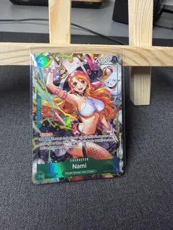 One Piece Nami OP14-031 Alt Art SR The Azure Sea’s Seven English MINT - Image 1