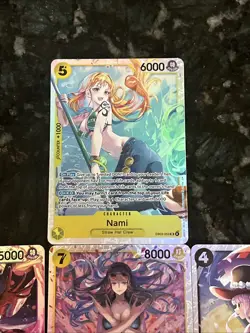 ONE PIECE CCG EB03 PLAYABLE SR LOT WITH NAMI EB03-053 ENGLISH SR FOIL CARD NM - Image 2