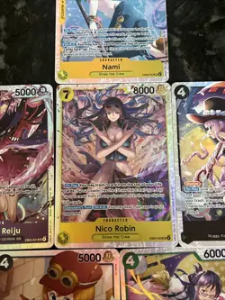 ONE PIECE CCG EB03 PLAYABLE SR LOT WITH NAMI EB03-053 ENGLISH SR FOIL CARD NM - Image 4
