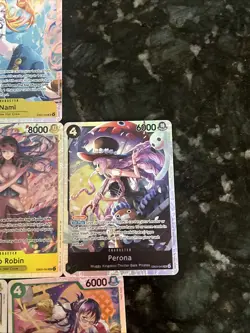 ONE PIECE CCG EB03 PLAYABLE SR LOT WITH NAMI EB03-053 ENGLISH SR FOIL CARD NM - Image 5