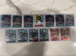 13x One Piece card Roronoa Zoro OP10-095 Alternate Art Monkey D Luffy Treasure - Image 1