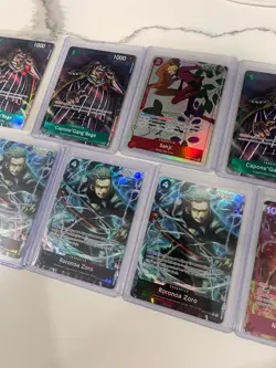 13x One Piece card Roronoa Zoro OP10-095 Alternate Art Monkey D Luffy Treasure - Image 2