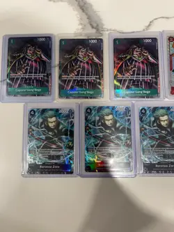 13x One Piece card Roronoa Zoro OP10-095 Alternate Art Monkey D Luffy Treasure - Image 3