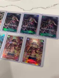 13x One Piece card Roronoa Zoro OP10-095 Alternate Art Monkey D Luffy Treasure - Image 5