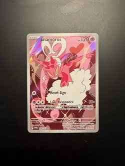Enamorus Twilight Masquerade Illustration Rare Pokemon TCG Card 180/167 - Image 1