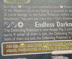 Darkrai LV. X Black Star Promo Pokemon (2008) Spring Collector's Tin #DP19 - Image 3