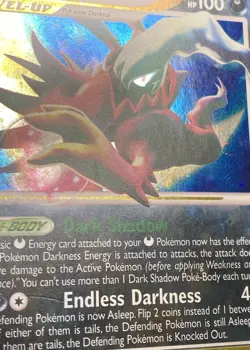 Darkrai LV. X Black Star Promo Pokemon (2008) Spring Collector's Tin #DP19 - Image 5