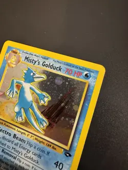 Pokemon TCG Misty's Golduck Gym Challenge 12 Holo Unlimited Rare - Image 4