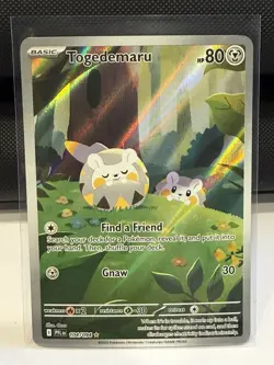 Togedemaru - 104/094 - IR - Phantasmal Flames PFL Mega Evolution - Pokemon NM/M - Image 1