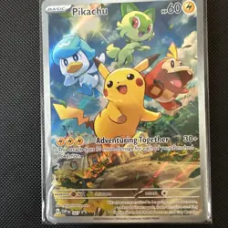 Pikachu - 027 - Scarlet & Violet Promos Near Mint Pokemon TCG - Image 1