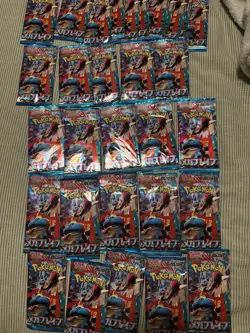 Pokemon Mega Brave Booster Pack Japanese M1L - US Seller! LOT OF 31 - Image 1
