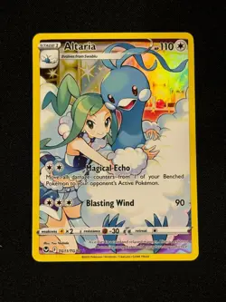Pokemon TCG Altaria TG11/TG30 Holo Silver Tempest Trainer Gallery NM - Image 1