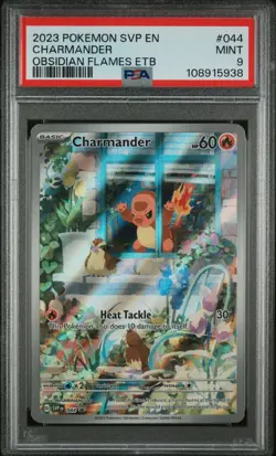 Charmander #044 SV Scarlet & Violet Promo Holo Pokemon PSA 9 - Image 1