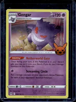 2022 Pokemon SWSH Lost Origin Gengar Promos Holo #066/196 - Image 1