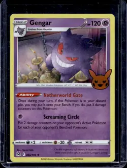 2022 Pokemon SWSH Lost Origin Gengar Promos Holo #066/196 - Image 1