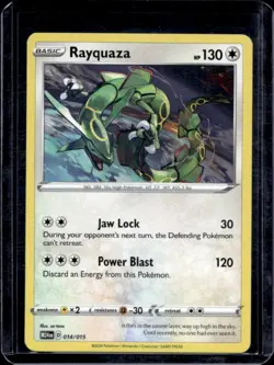 2025 Pokemon McDonalds Promo Rayquaza M24EN #014/015 - Image 1