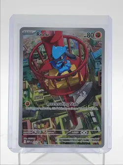 RIOLU 2025 POKEMON MEGA EVOLUTION BLACK STAR PROMO COMMON B 010 Q5542 - Image 1