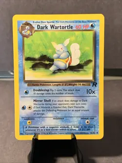 Pokemon TCG Dark Wartortle #39/110 Team Rocket Uncommon WOTC VTG 2000 NM - Image 1