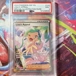 Pokemon Lisia's Appeal Sv08 Surging Sparks 246/191 Special Illustration Rare PS… - Image 1