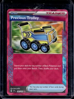 2024 Pokemon Surging Sparks Precious Trolley #185/191 - Image 1