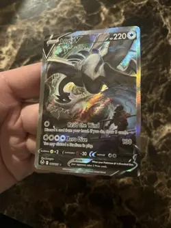 Pokemon TCG Lugia v Alternate Art 186/195 Silver Tempest Sword & Shield NM - Image 2