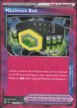 Pokemon TCG - Maximum Belt 154/162 ACE SPEC Rare Temporal Forces -627 - Image 1