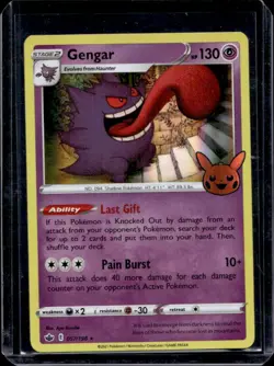 2022 Pokemon Trick or Trade Gengar Holo #057/198 - Image 1