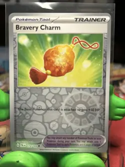 Pokemon Bravery Charm 173/193 Paldea Evolved REVERSE HOLO - Image 1