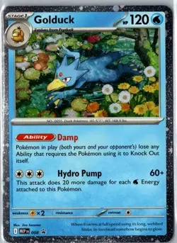 Golduck - 008 Promo ME: Mega Evolution Promo NM Holofoil Pokemon - Image 1