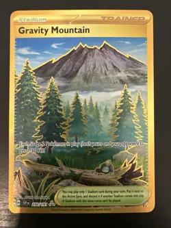 NM-Mint Gravity Mountain - 250/191 - Hyper Rare Pokemon Surging Sparks - Image 1