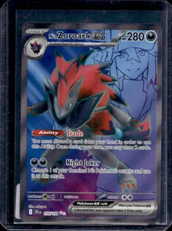 2025 Pokemon Journey Together N's Zoroark ex #175/159 - Image 1