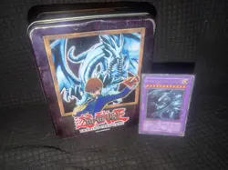 Yu-Gi-Oh 2002 Blue-Eyes Ultimate Dragon Ultra Rare 2002 Collector's Tin Lot 100 - Image 1