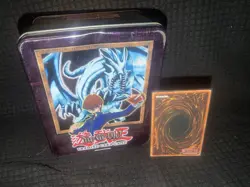 Yu-Gi-Oh 2002 Blue-Eyes Ultimate Dragon Ultra Rare 2002 Collector's Tin Lot 100 - Image 2