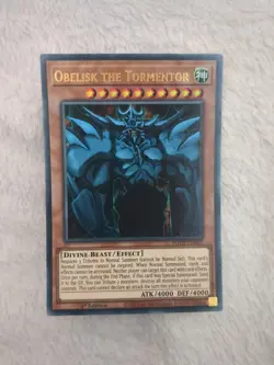 Obelisk the Tormentor ultra rare EGO1-EN001 Yugioh - Image 1
