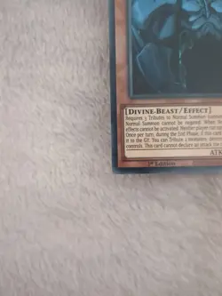 Obelisk the Tormentor ultra rare EGO1-EN001 Yugioh - Image 4