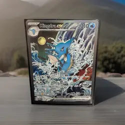 Kingdra EX 131 Pokemon TCG Scarlet & Violet Black Star Promo Holo Card - Image 1