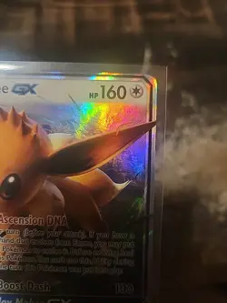 Pokemon Eevee GX SM175 Sun & Moon Black Star Promo Holo Card LP - Image 4