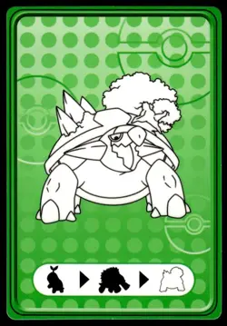 Torterra No. 007 Diamond & Pearl Top Card Pokemon Japanese ~ HP - Image 2