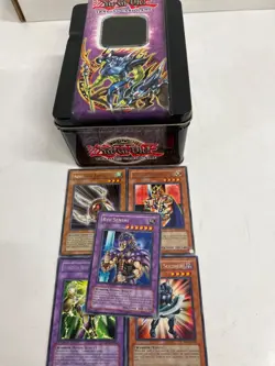 Lot of YU-GI-OH! Trading Cards in 2 Tins & 1 Storage Box - Image 4