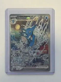 Kingdra EX 131 Scarlet & Violet Promo Holo Pokemon TCG Card NM Condition - Image 1